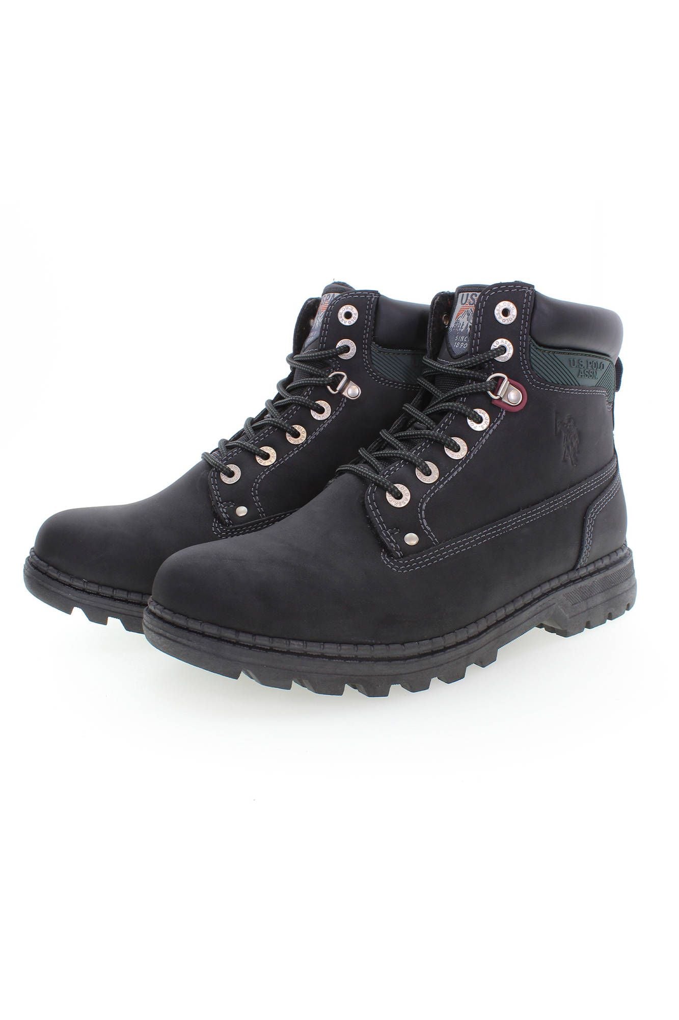 U.S. POLO ASSN. Equestrian Chic Lace-Up High Boots