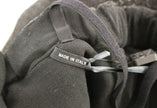 La Maison du Couturier Black Leather Jumpsuit - GENUINE AUTHENTIC BRAND LLC  