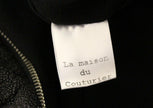 La Maison du Couturier Black Leather Jumpsuit - GENUINE AUTHENTIC BRAND LLC  