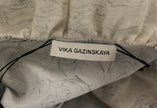 Vika Gazinskaya Blue Cotton Blouse Tunic - GENUINE AUTHENTIC BRAND LLC  
