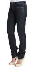 Costume National Blue Cotton Stretch Slim Fit Jeans - GENUINE AUTHENTIC BRAND LLC  