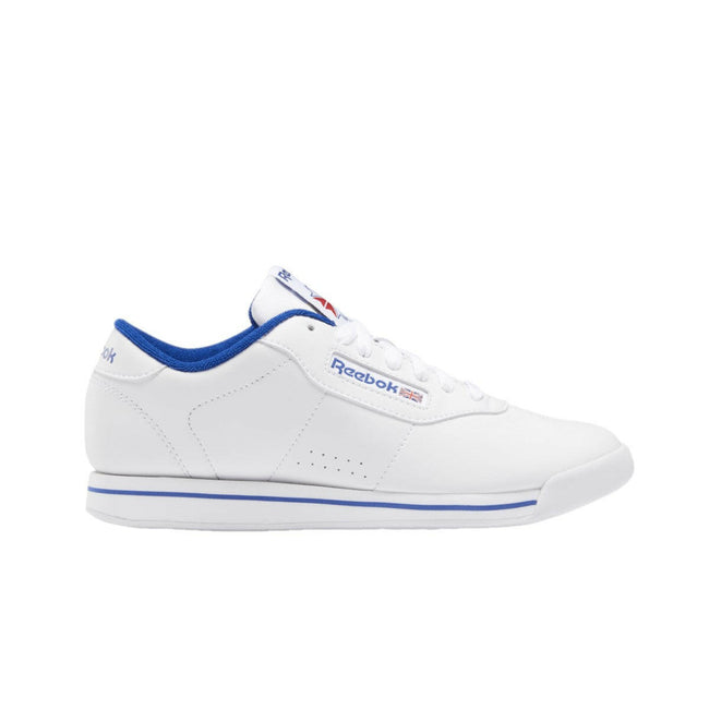 REEBOK FV5294 PRINCESS WMN'S (Medium) White/White/Collegiate Royal Synthetic/Leather Lifestyle Shoes - GENUINE AUTHENTIC BRAND LLC  