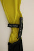 Lamberto Petri Black Yellow Silk Shift Sheath Coctail Dress - GENUINE AUTHENTIC BRAND LLC  