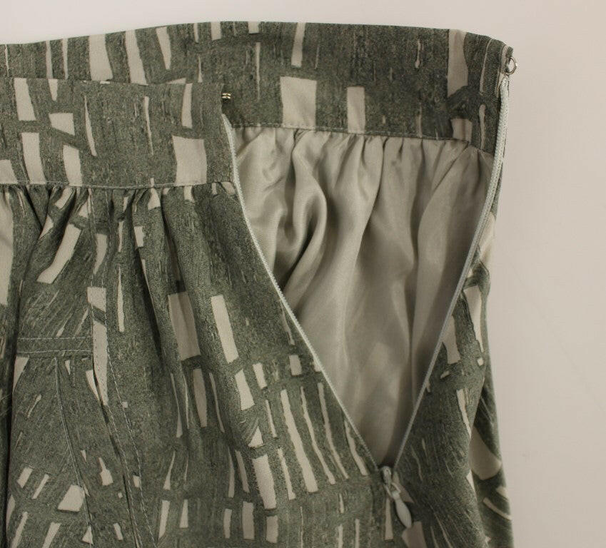 Comeforbreakfast Gray Mini Short A-Line Skirt - GENUINE AUTHENTIC BRAND LLC  