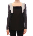 KAALE SUKTAE Black Gray Longsleeve Pullover Sweater - GENUINE AUTHENTIC BRAND LLC  