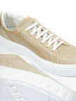 Casadei Gold Glitter 'Off Road' Sneaker - GENUINE AUTHENTIC BRAND LLC  