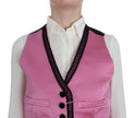 Dolce & Gabbana Silk-Cotton Blend Torero Inspired Vest.