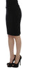 PLEIN SUD Black Straight Pencil Skirt - GENUINE AUTHENTIC BRAND LLC  