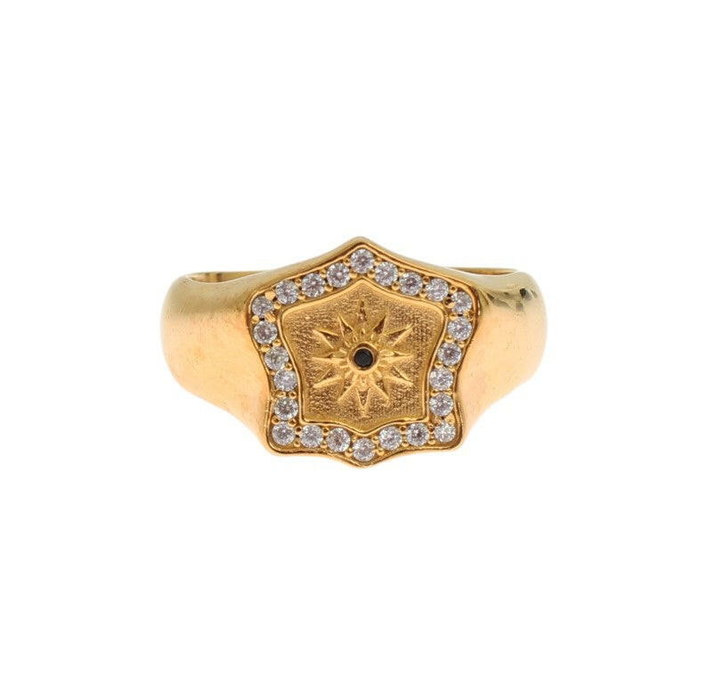 Nialaya Gold Plated 925 Sterling Silver Ring - GENUINE AUTHENTIC BRAND LLC  