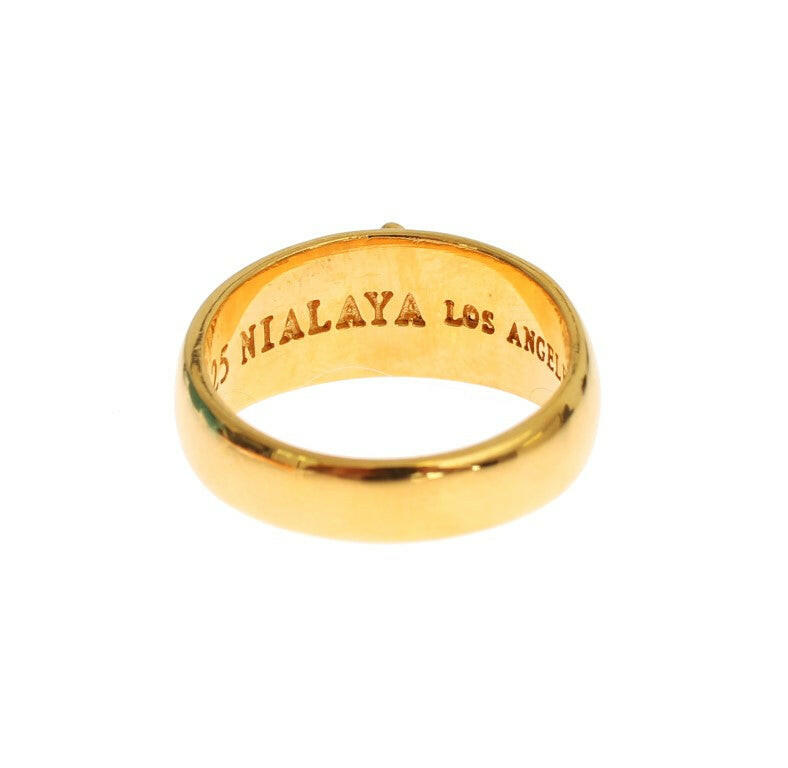 Nialaya Gold Plated 925 Silver Ring - GENUINE AUTHENTIC BRAND LLC  