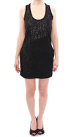 Ermanno Scervino Black Lace Lined Stretch Mini Dress - GENUINE AUTHENTIC BRAND LLC  