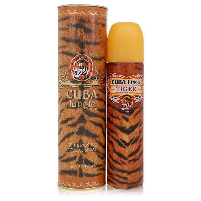 Cuba Jungle Tiger by Fragluxe Eau De Parfum Spray 3.4 oz (Women).