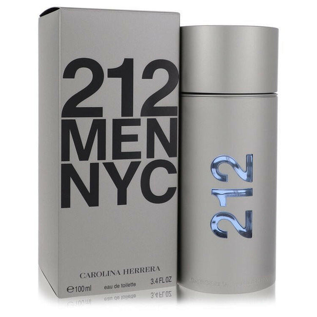 212 by Carolina Herrera Eau De Toilette Spray (New Packaging) 3.4 oz (Men).