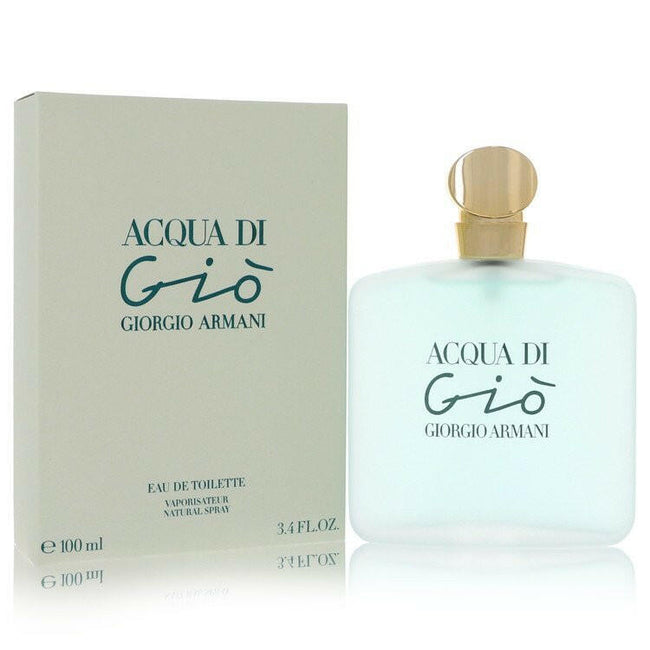 Acqua Di Gio by Giorgio Armani Eau De Toilette Spray 3.3 oz (Women).