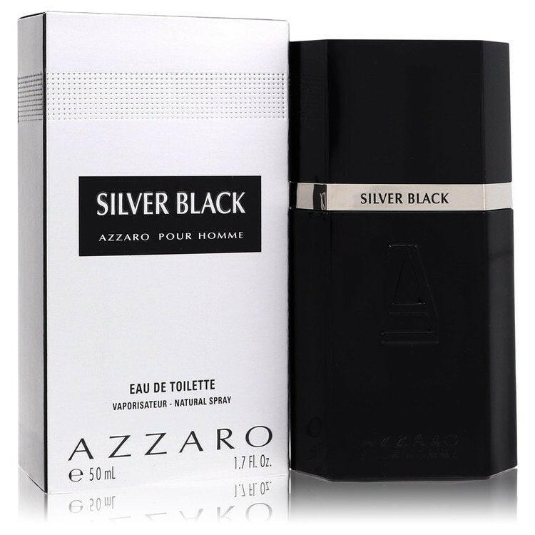 Silver Black by Azzaro Eau De Toilette Spray 1.7 oz (Men).