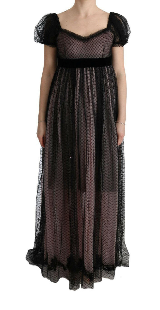 Dolce & Gabbana Elegant Full Length Shift Dress.