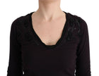 Costume National Purple V-neck Cotton T-shirt - GENUINE AUTHENTIC BRAND LLC  