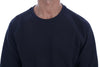 Daniele Alessandrini Blue Crewneck Cotton Sweater - GENUINE AUTHENTIC BRAND LLC  