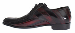 Dolce & Gabbana Black Bordeaux Leather Dress Formal Shoes - GENUINE AUTHENTIC BRAND LLC  
