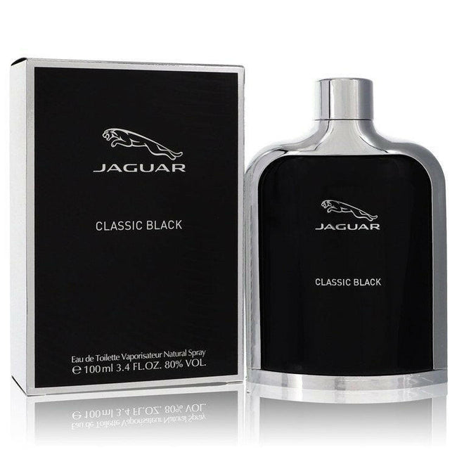Jaguar Classic Black by Jaguar Eau De Toilette Spray 3.4 oz (Men).