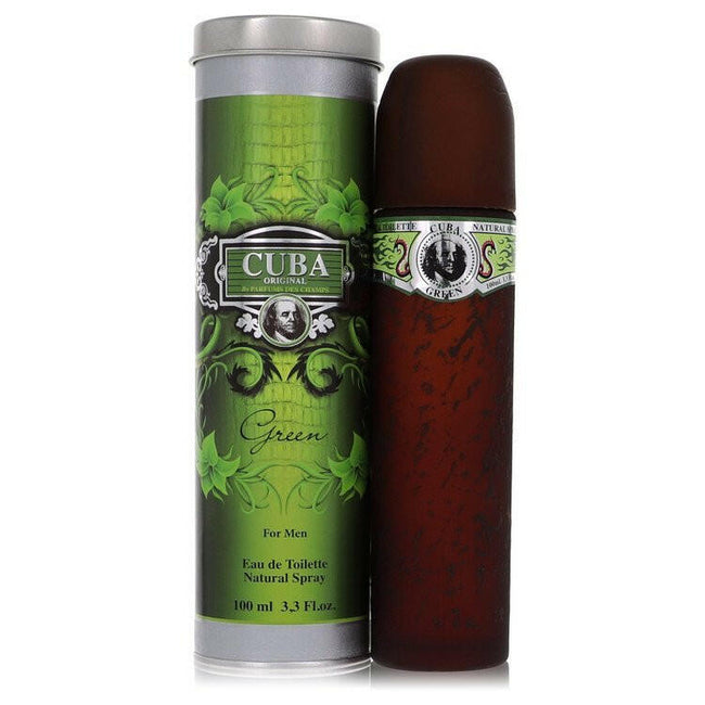 Cuba Green by Fragluxe Eau De Toilette Spray 3.4 oz (Men).