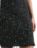 Dolce & Gabbana Black Wool Knit Tweed High Waist Mini Skirt.
