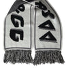 Dolce & Gabbana Gray Cashmere Knitted Wrap Shawl Fringe Scarf - GENUINE AUTHENTIC BRAND LLC  