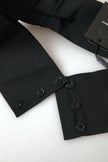 Dolce & Gabbana Black Crystal Brass Wide Waist Runway Belt - GENUINE AUTHENTIC BRAND LLC  