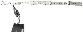 Dolce & Gabbana White Silk Polka Dot Adjustable Neck Men Bow Tie - GENUINE AUTHENTIC BRAND LLC  