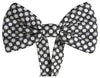 Dolce & Gabbana Black White Circles Adjustable Neck Papillon Men Bow Tie - GENUINE AUTHENTIC BRAND LLC  
