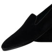 Dolce & Gabbana Black Velvet Loafers Formal Shoes - GENUINE AUTHENTIC BRAND LLC  