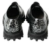 Dolce & Gabbana Black White Derby Patent Leather Shoes - GENUINE AUTHENTIC BRAND LLC  