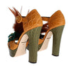 Dolce & Gabbana Caiman Crocodile Leather Crystal Shoes - GENUINE AUTHENTIC BRAND LLC  