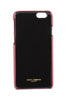Dolce & Gabbana Pink Leather Heart Phone Cover - GENUINE AUTHENTIC BRAND LLC  