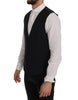 Dolce & Gabbana Black STAFF Wool Striped Vest - GENUINE AUTHENTIC BRAND LLC  
