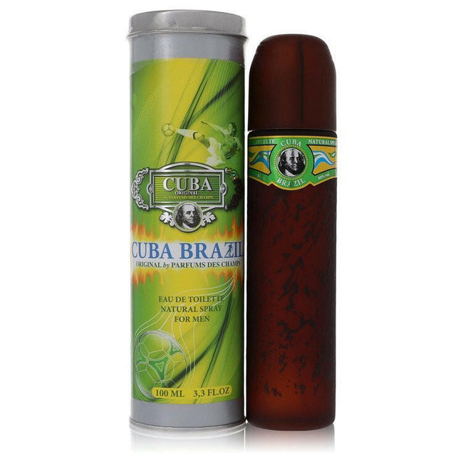 Cuba Brazil by Fragluxe Eau De Toilette Spray 3.4 oz (Men).