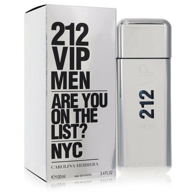 212 Vip by Carolina Herrera Eau De Toilette Spray 3.4 oz (Men).