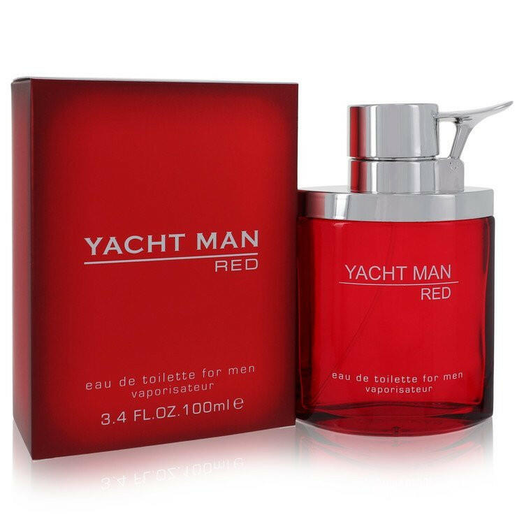 Yacht Man Red by Myrurgia Eau De Toilette Spray 3.4 oz (Men).