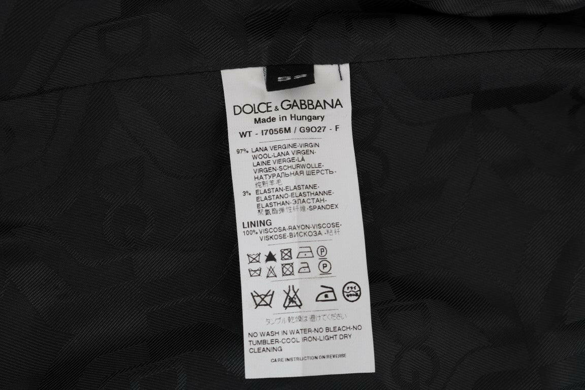 Dolce & Gabbana Gray Wool Stretch Vest - GENUINE AUTHENTIC BRAND LLC  