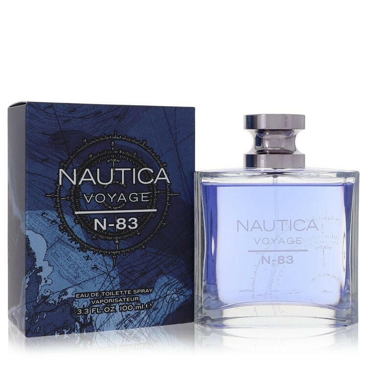 Nautica Voyage N-83 by Nautica Eau De Toilette Spray 3.4 oz (Men).