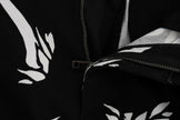 Dolce & Gabbana Black Tree Cotton Stretch Pants - GENUINE AUTHENTIC BRAND LLC  