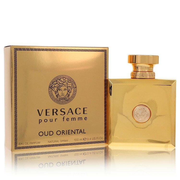 Versace Pour Femme Oud Oriental by Versace Eau De Parfum Spray 3.4 oz (Women).