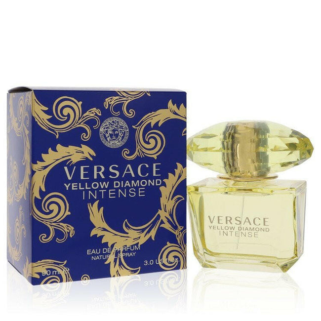 Versace Yellow Diamond Intense by Versace Eau De Parfum Spray 3 oz (Women).