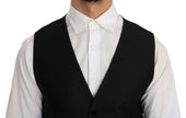 Dolce & Gabbana Black Polka Dot Pattern Vest - GENUINE AUTHENTIC BRAND LLC  