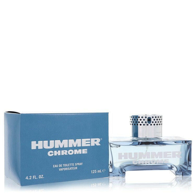 Hummer Chrome by Hummer Eau De Toilette Spray 4.2 oz (Men).