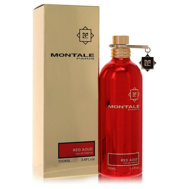 Montale Red Aoud by Montale Eau De Parfum Spray 3.4 oz (Women).
