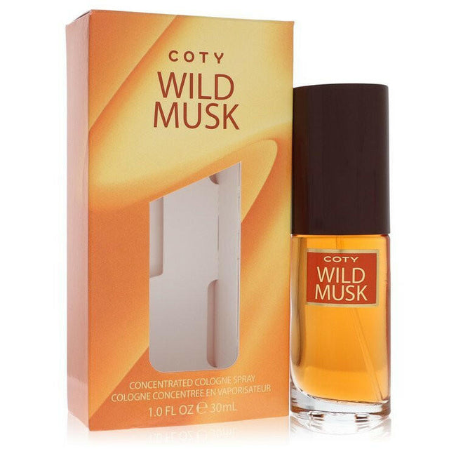 Wild Musk by Coty Concentrate Cologne Spray 1 oz (Women).