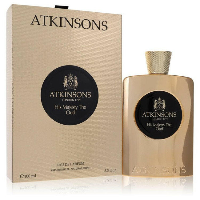 His Majesty The Oud by Atkinsons Eau De Parfum Spray 3.3 oz (Men).