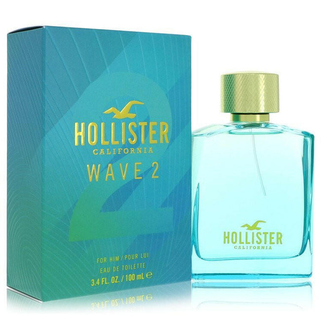 Hollister Wave 2 by Hollister Eau De Toilette Spray 3.4 oz (Men).