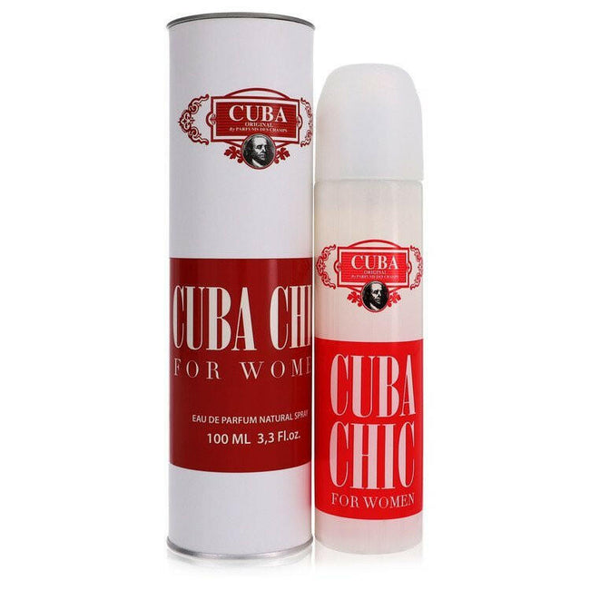 Cuba Chic by Fragluxe Eau De Parfum Spray 3.3 oz (Women).